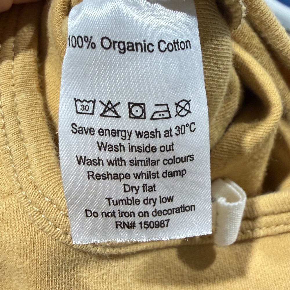 Quincy Mae Footed Sleeper Baby 3-6M Organic Cotton Boho EUC - Picture 5 of 5